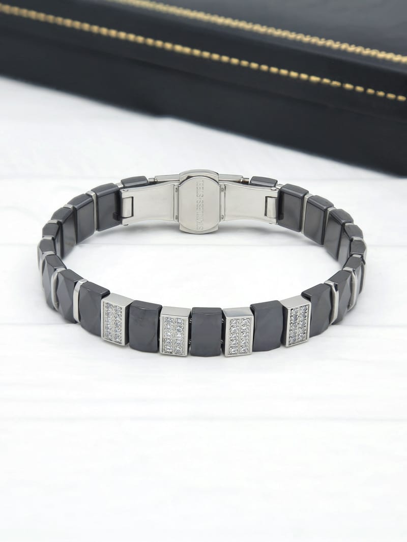 925 Sterling Silver Multicolor Kada Bracelet – SETOCHI